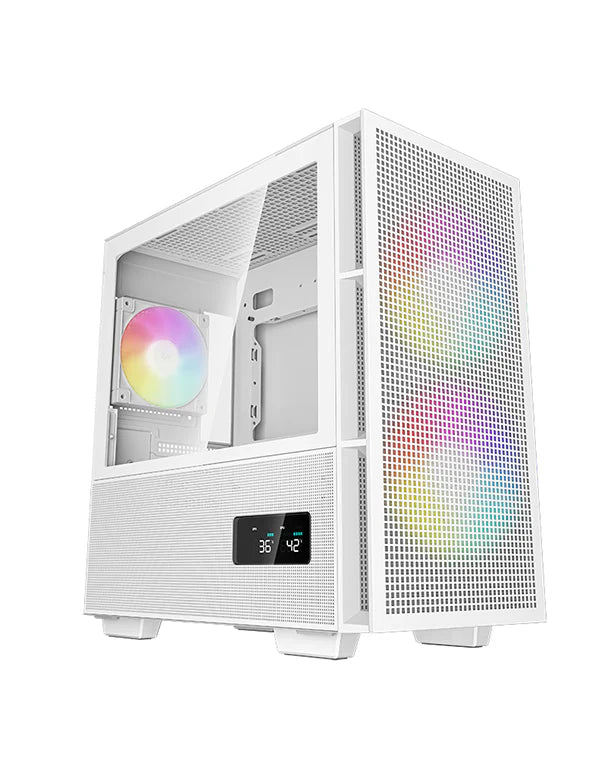 DEEPCOOL CH360 DIGITAL WHITE, Mini-ITX / Micro-ATX Case