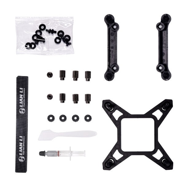 Lian Li GA II LCD 280 BLACK with TL wirelss fans & controller