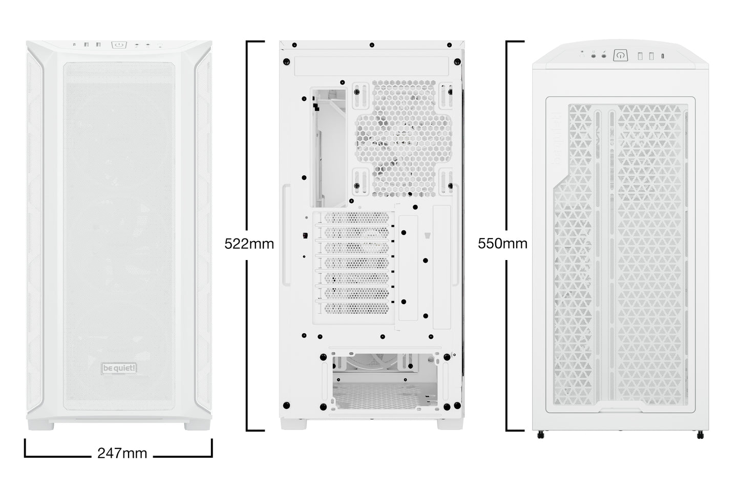 Be Quiet SHADOW BASE 800 FX Case (BGW63/BGW64)
