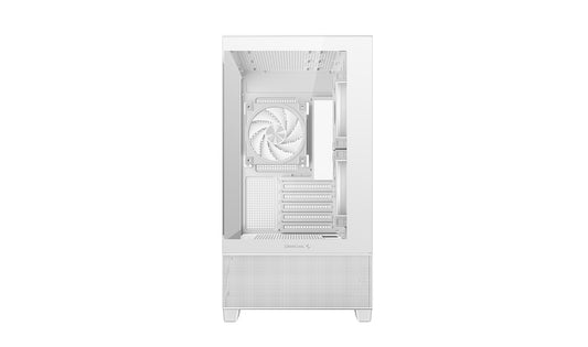 Deepcool CG380 3F Panoramic Micro-ATX (White)