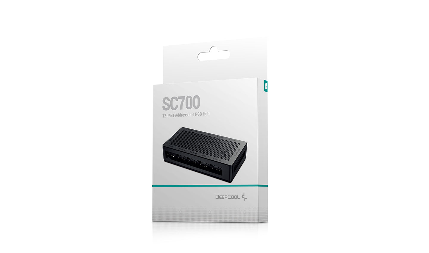 DeepCool SC700 12-port ARGB hub (R-SC700-BKNSNN-G)