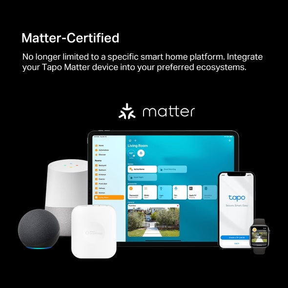 Tp-Link Tapo P400M I Smart WiFi Outdoor Plug