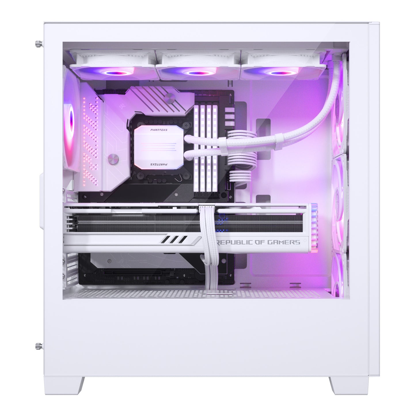 Phanteks XT PRO / XT PRO ULTRA , Mid-Tower Gaming Chassis, High Airflow Performance Mesh, Tempered Glass Window, 10x 120mm Fan Positions