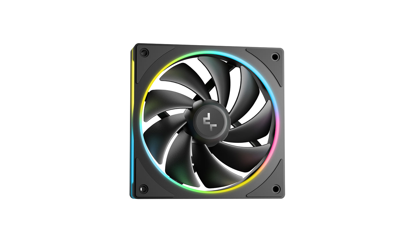 Deepcool LM240 Black 240mm 6th Gen ARGB Liquid Cooler with 2.4" LCD Screen