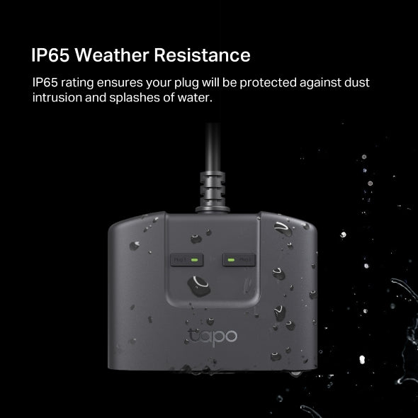 Tp-Link Tapo P400M I Smart WiFi Outdoor Plug