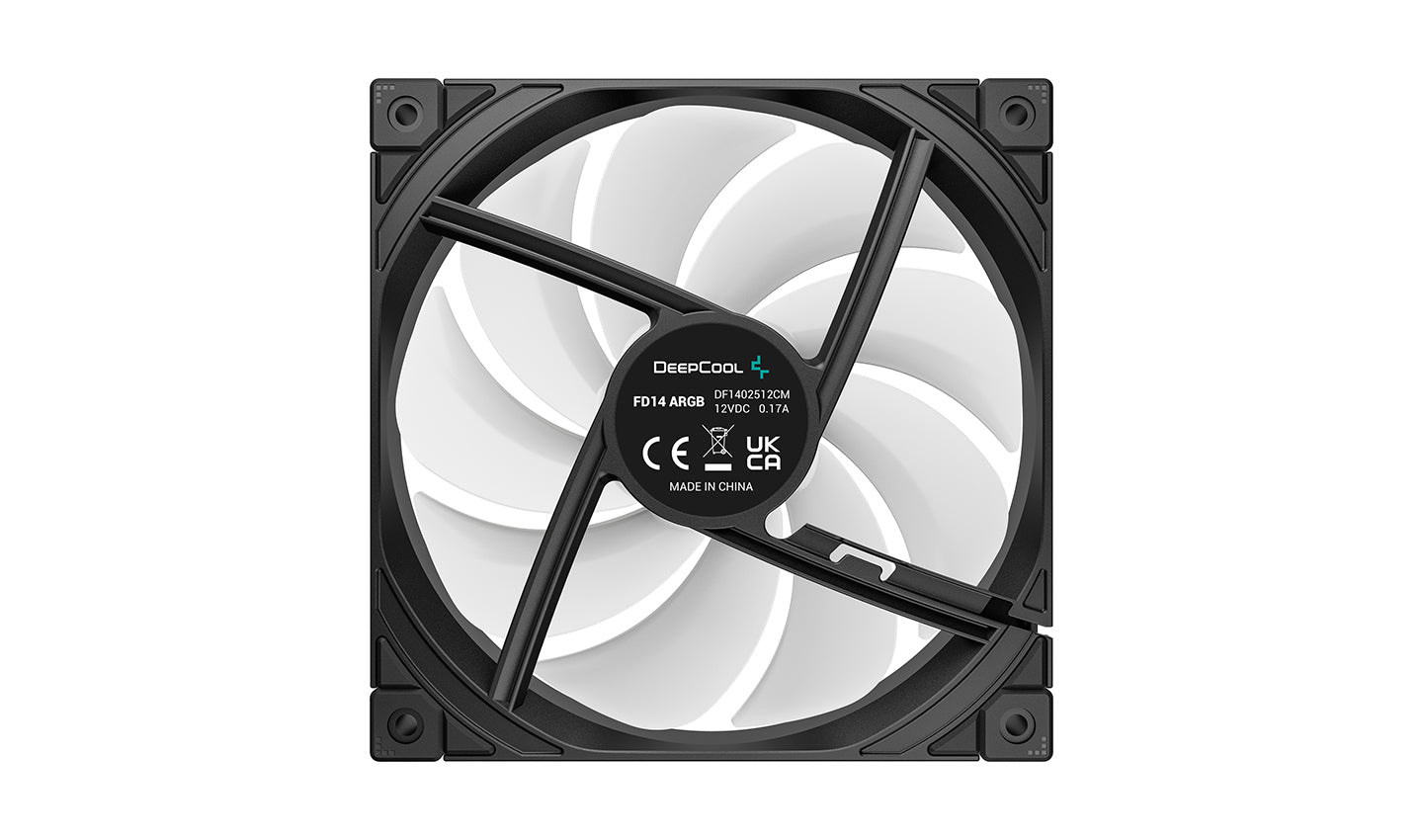 Deepcool FD14 ARGB Black Single Fan