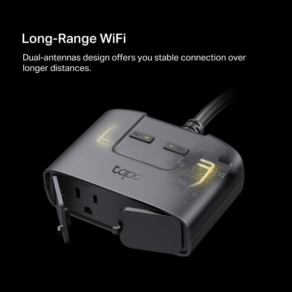 Tp-Link Tapo P400M I Smart WiFi Outdoor Plug