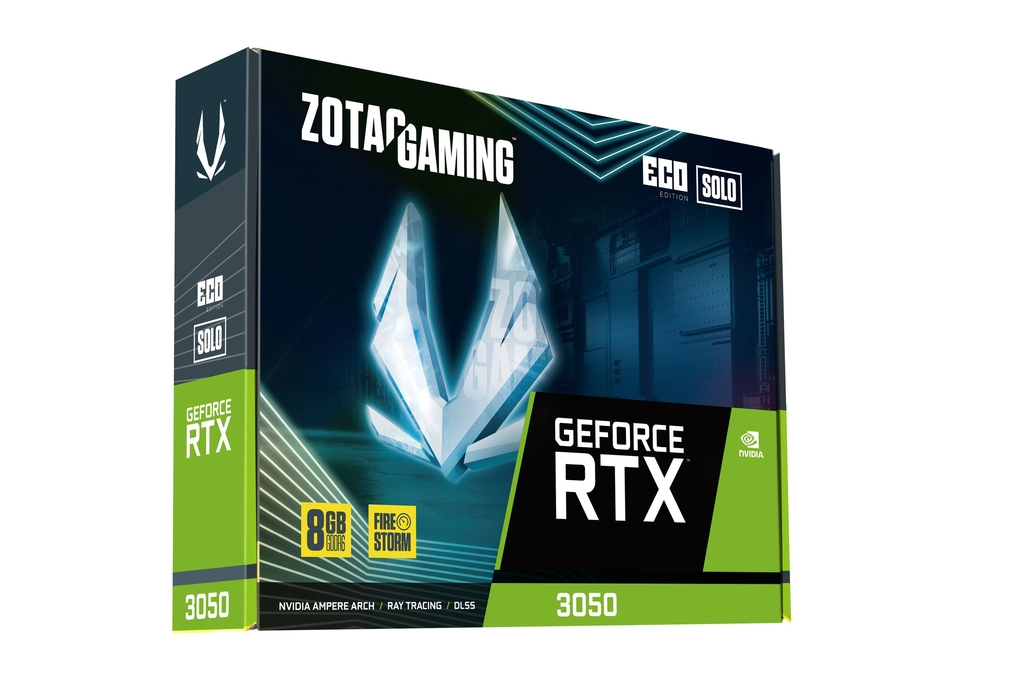 ZOTAC GAMING RTX 3050 ECO SOLO 8GB GDDR6