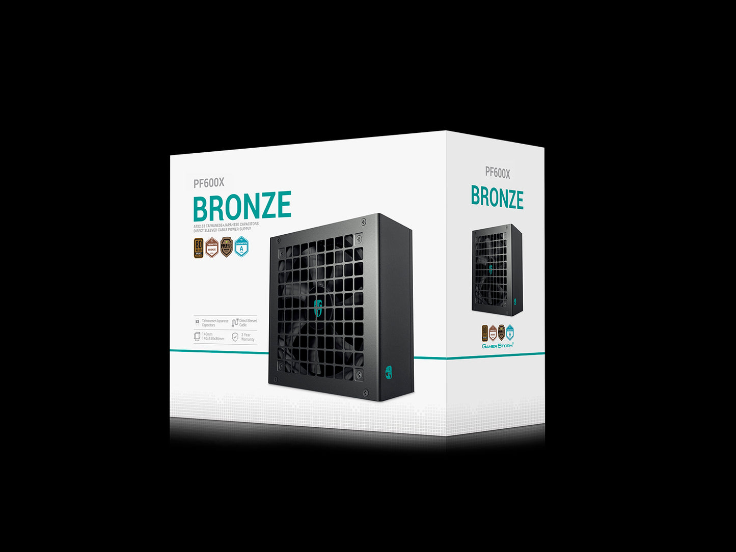 Deepcool PF600X 600W 80 Plus Bronze Power Supply