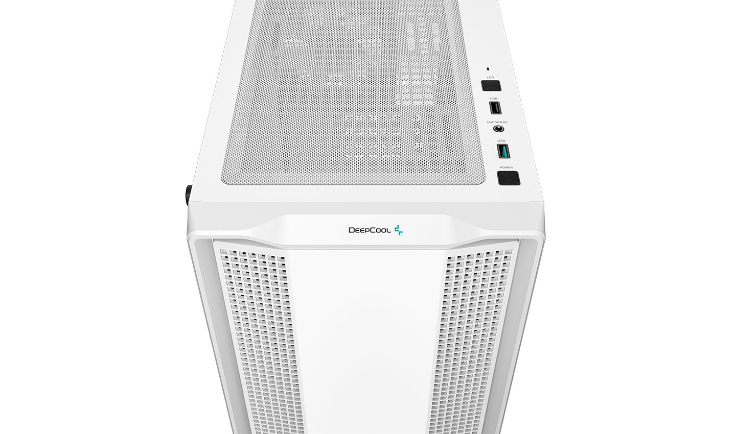 DEEPCOOL CC360 WH ARGB All-White Micro-ATX Case - 6933412774945 (R-CC360-WHAPM3-G-1)