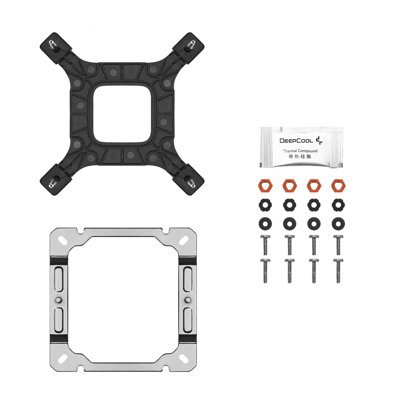 DEEPCOOL AK500S DIGITAL (Black / White)