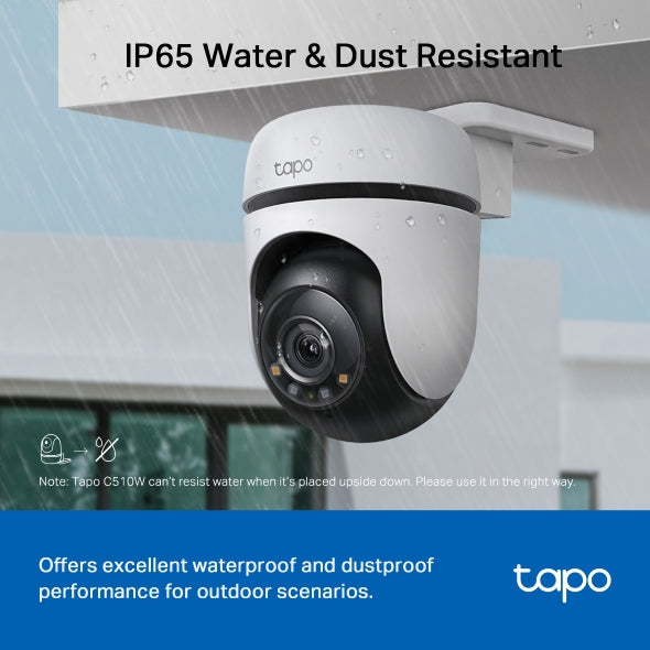 Tp-Link Tapo C510W I Outdoor Pan/Tilt Security WiFi Camera