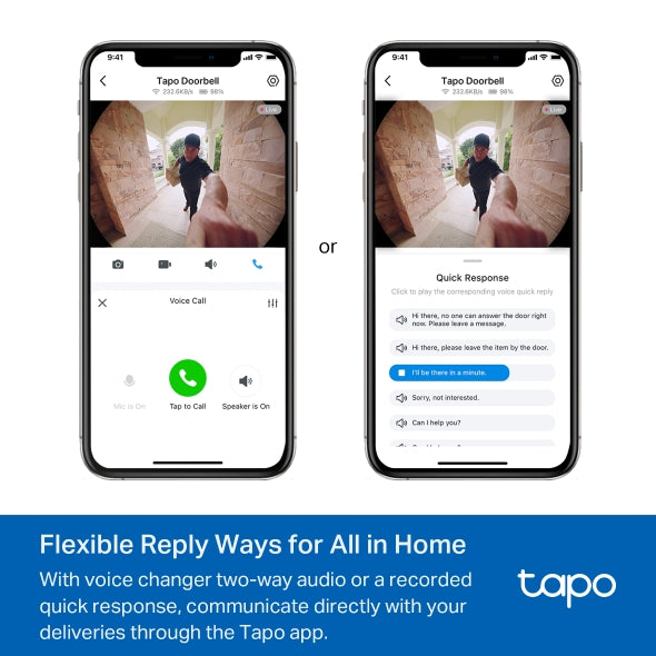 Tp-Link Tapo D235 I Tapo Video Doorbell Camera