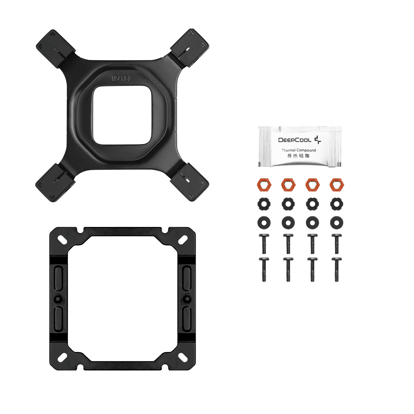 DEEPCOOL AK500S DIGITAL (Black / White)