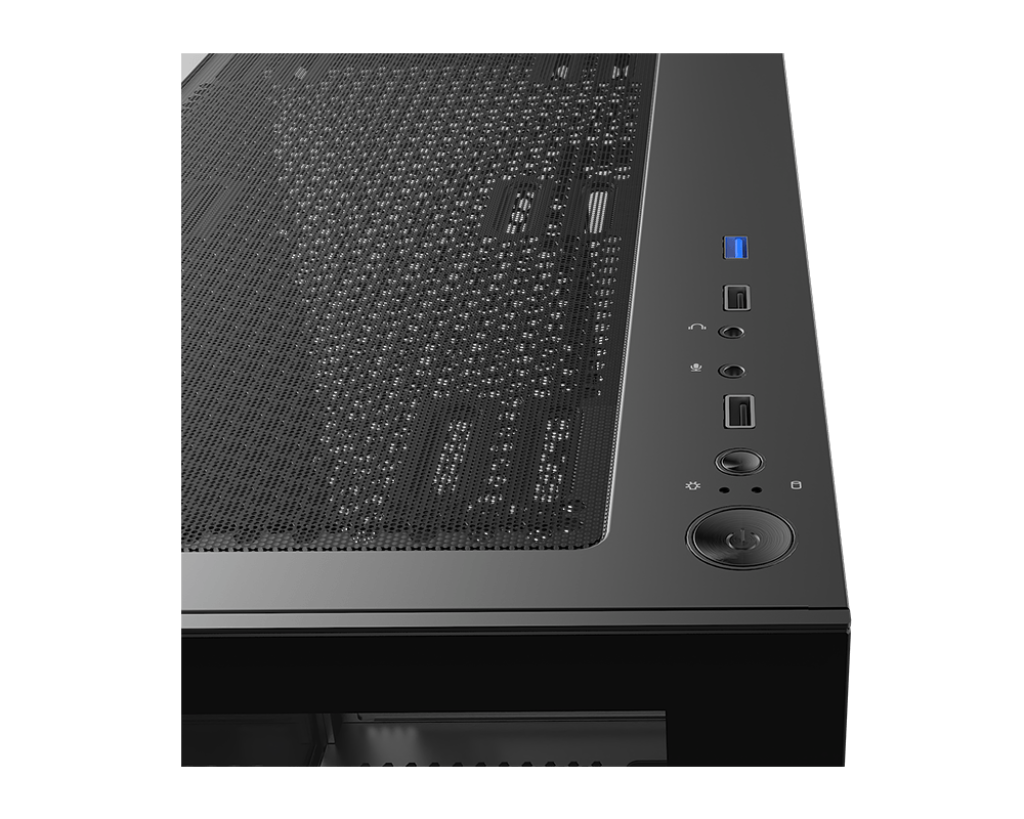 MSI PAG PANO M110A Micro-ATX Gaming Chassis – Black