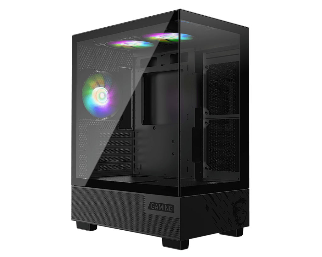 MSI PAG PANO M110A Micro-ATX Gaming Chassis – Black