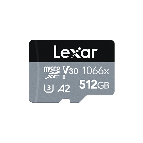 Lexar Professional 1066x microSDXC™ UHS-I Cards Silver Series