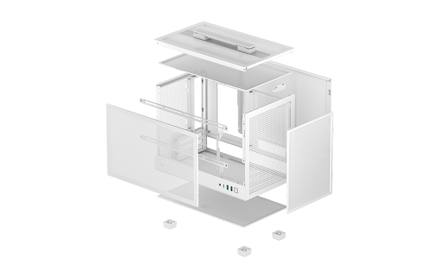 DEEPCOOL CH160 MESH WHITE