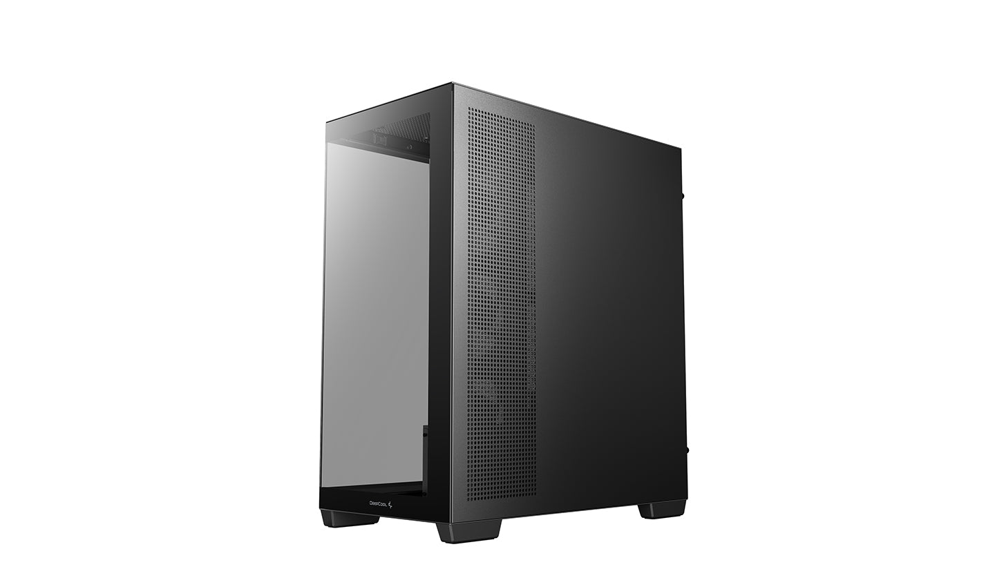 Deepcool CG580 4F, Tempered Glass, Black