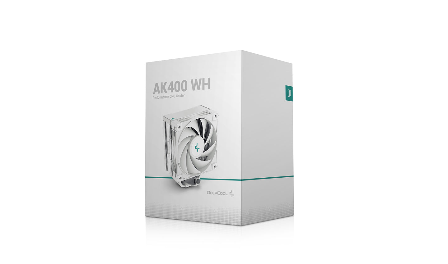 DeepCool AK400 WH Highly Compatible CPU Cooler