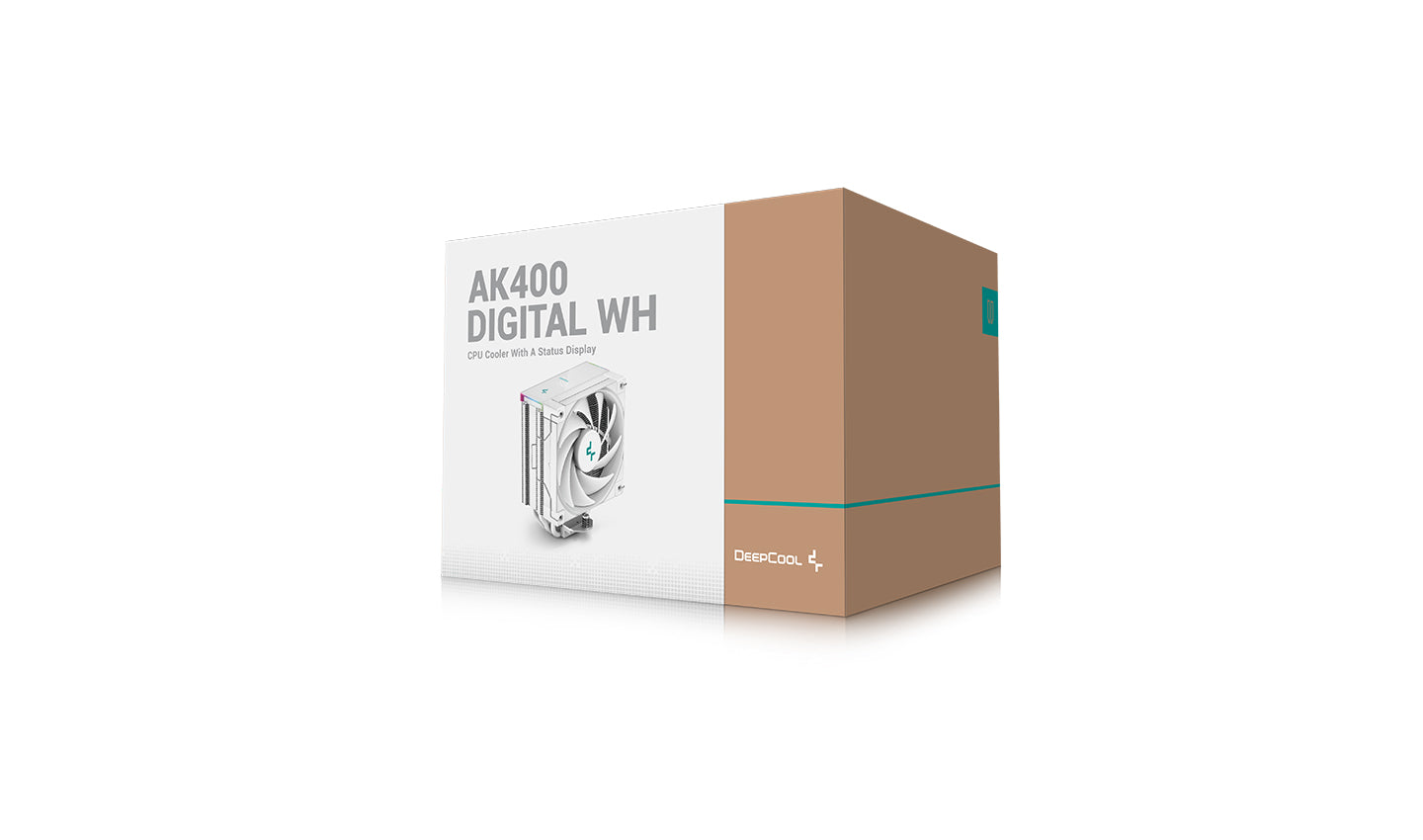 Deepcool AK400 Digital White (R-AK400-WHADMN-G)