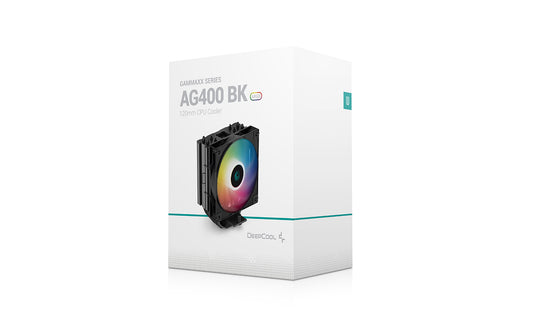 DeepCool AG400 BK ARGB Single Tower 120mm CPU Cooler