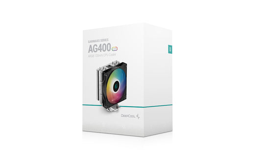 DeepCool AG400 ARGB Single Tower 120mm CPU Cooler