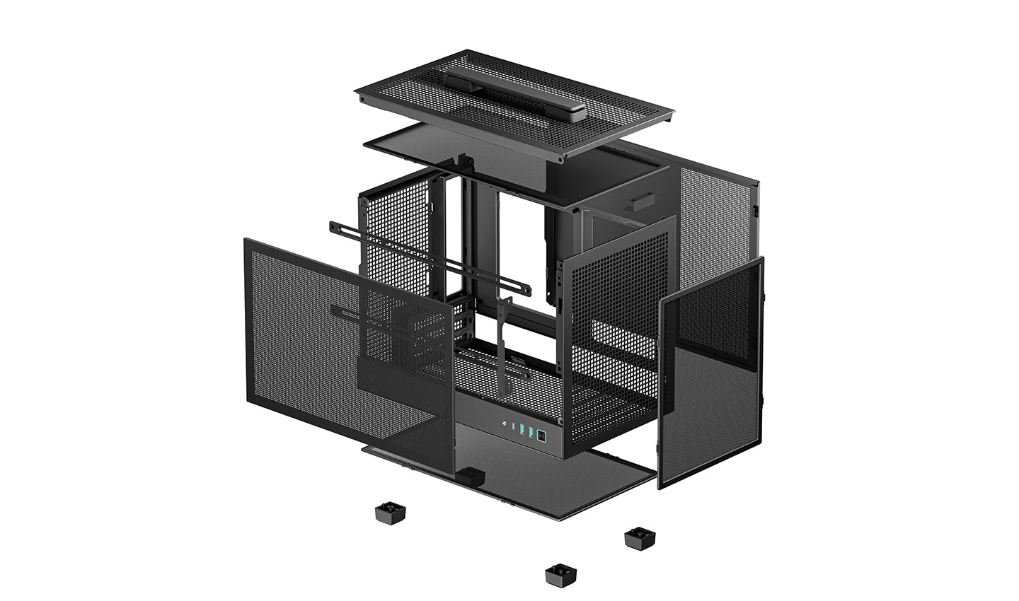Deepcool CH160 MESH Black