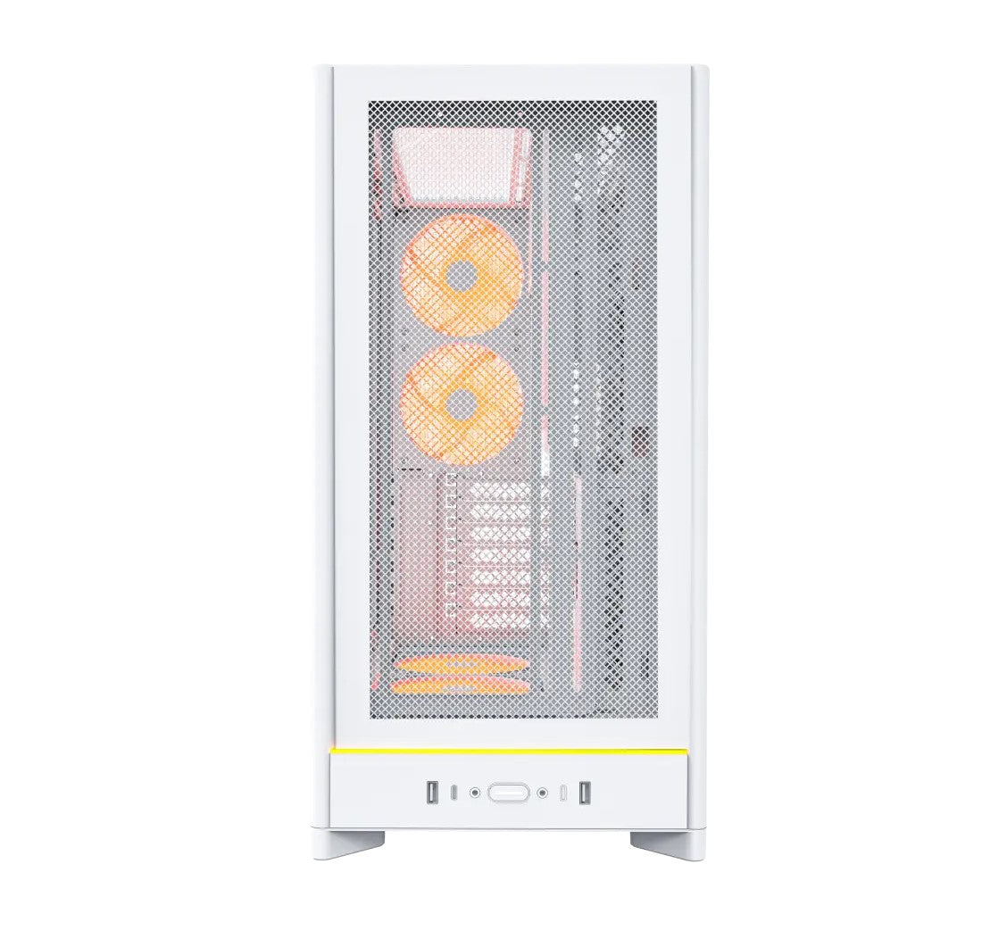 Montech HS01 Pro ATX Mid-Tower Black/White Case