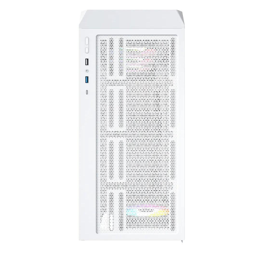 Montech X5 Black ATX Mid-Tower Case Black/White