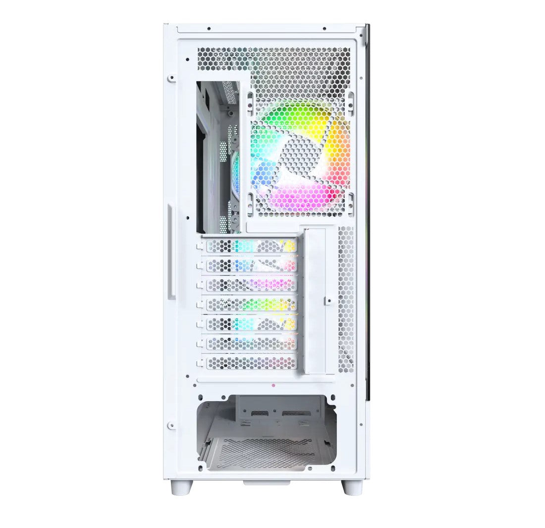 Montech X5 Black ATX Mid-Tower Case Black/White