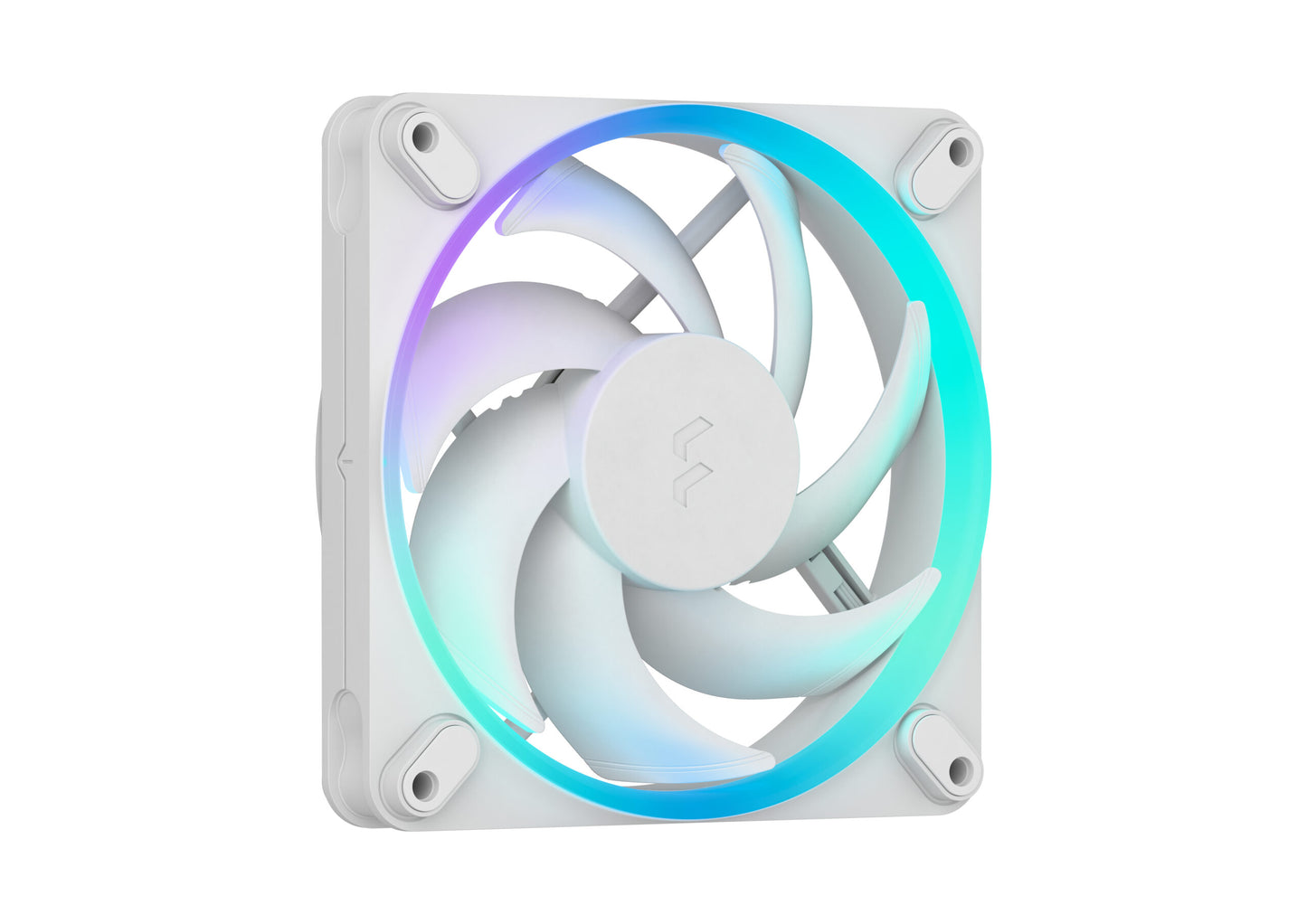 Fractal Momentum 12, Black/White 120mm Fan