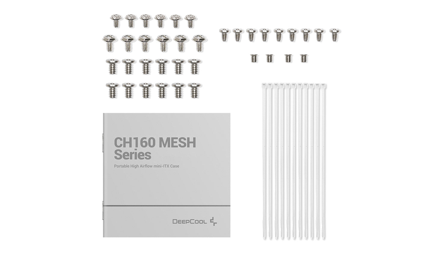 DEEPCOOL CH160 MESH WHITE