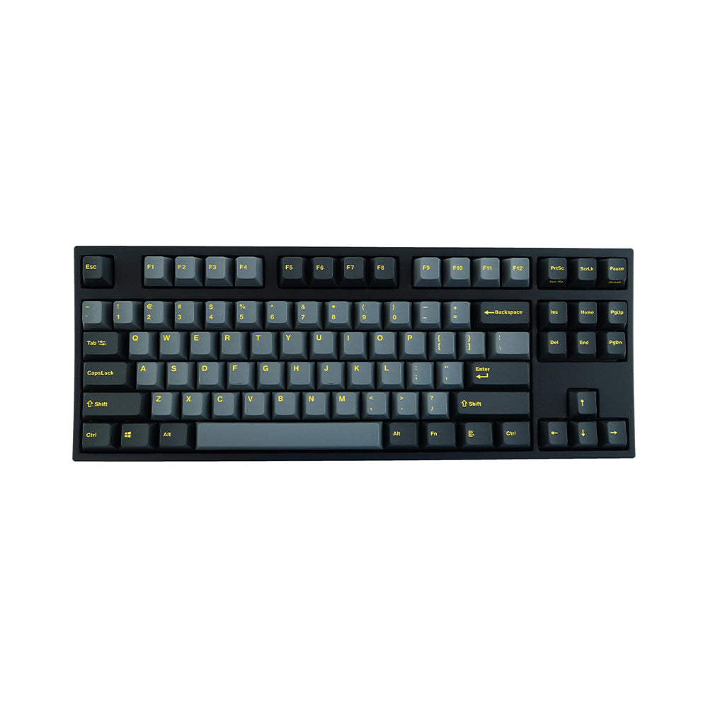 Leopold FC750R PD Ash Yellow - Cherry Silent Red, PBT Double Shot Keycap, TKL (87 Keys) (FC750RS/EGDPD(YF))
