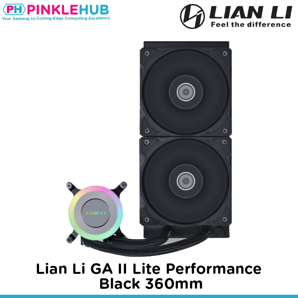 Lian Li GA II Lite Performance Black 240mm/360mm