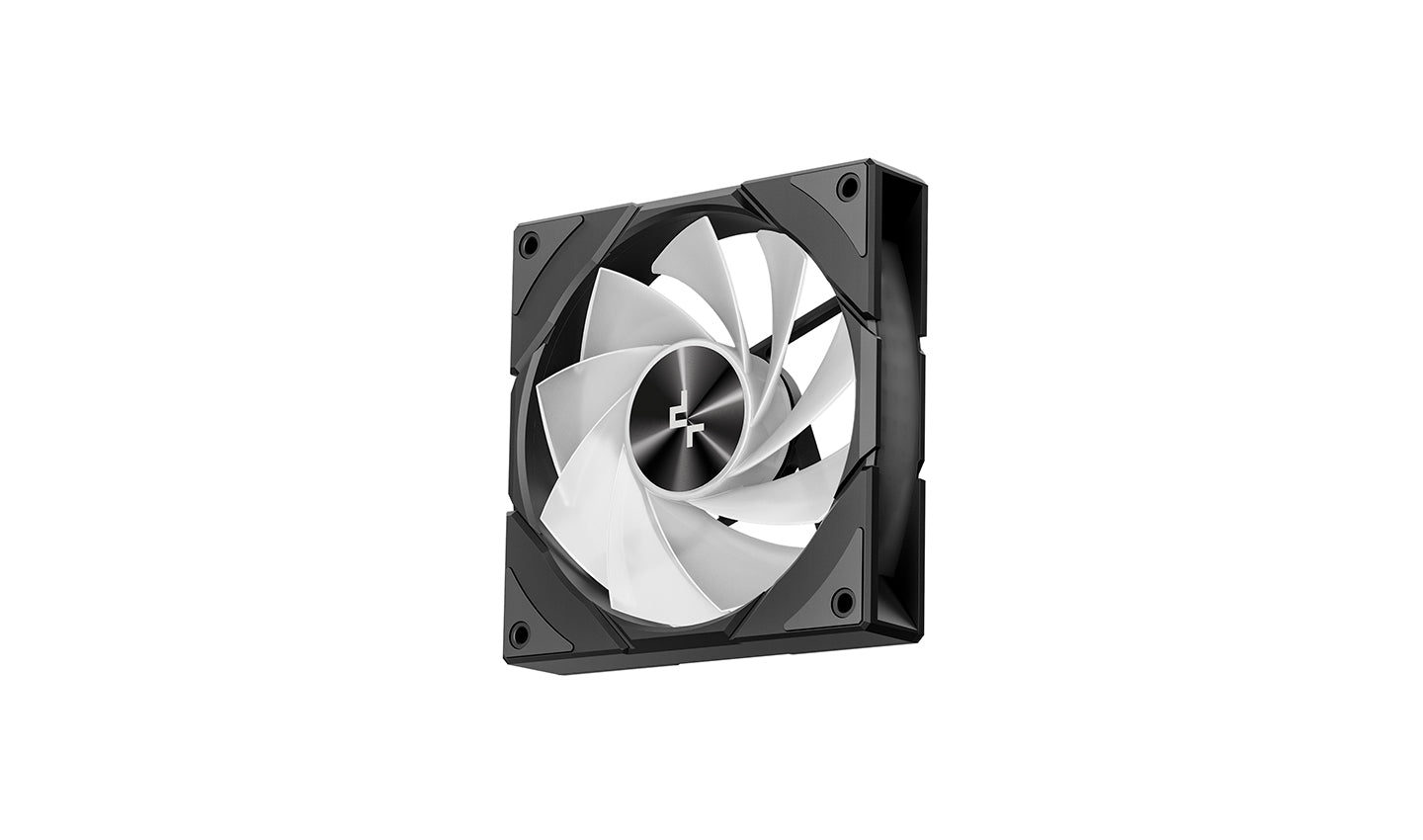 Deepcool CG580 4F, Tempered Glass, Black