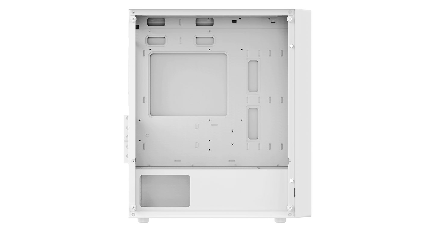 Ocypus Gamma C50 Mini-Tower Airflow Case with Mesh White/Black