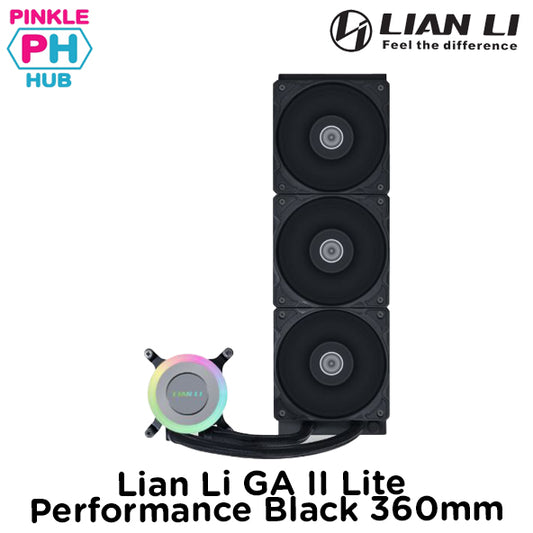 Lian Li GA II Lite Performance Black 240mm/360mm
