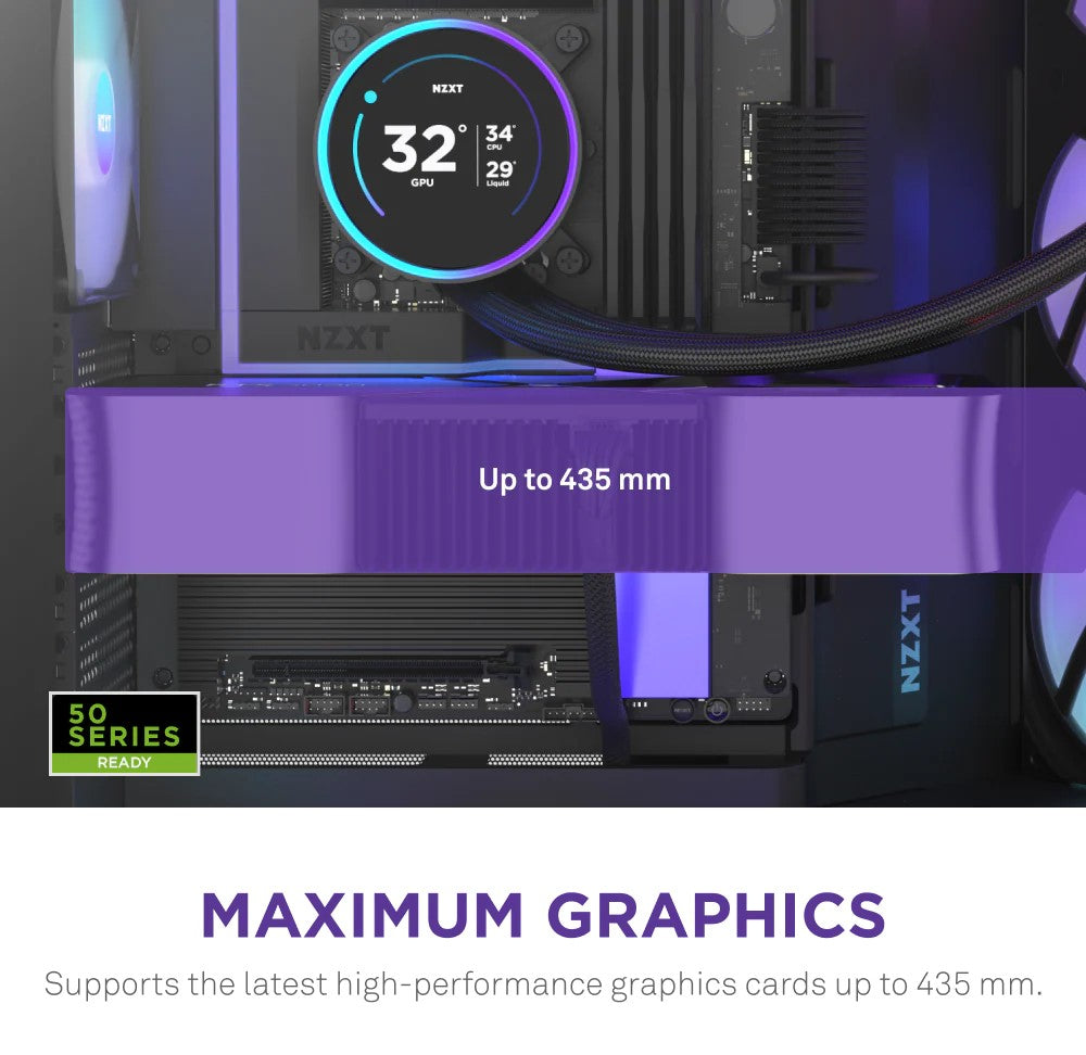 NZXT H9 Flow RGB+ Black Case