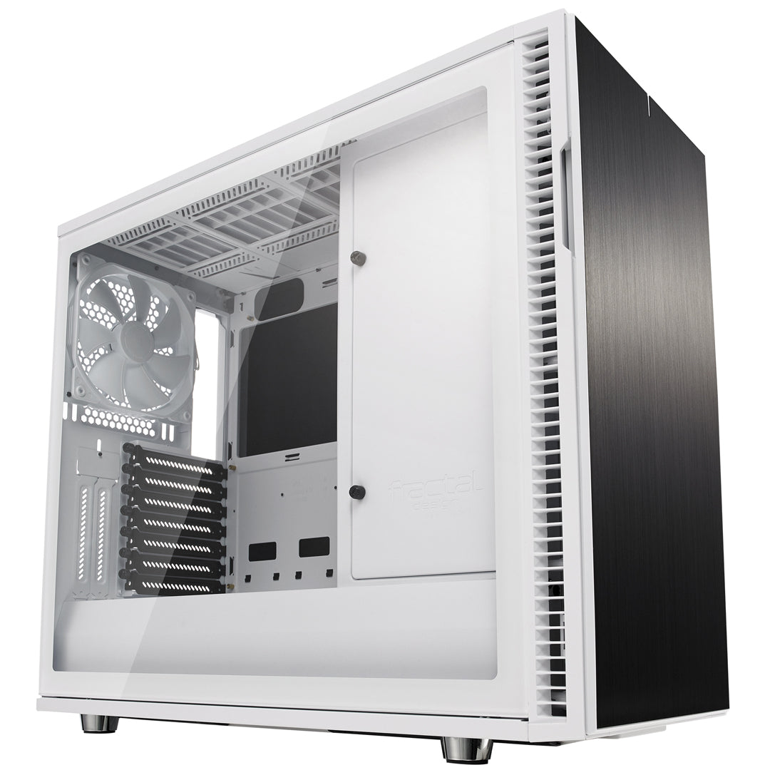 FRACTAL Define R6 USB Type C Tempered Glass White