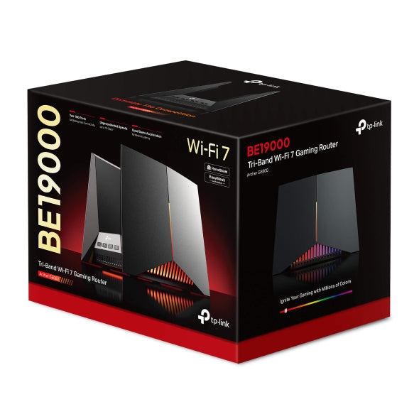 Tp-Link Archer GE800 I BE19000 Tri-Band Wi-Fi 7 Gaming Router