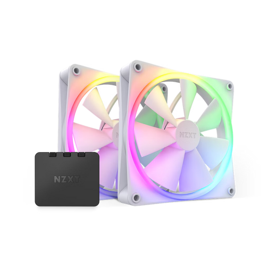NZXT F140 RGB Twin Pack (2 x 140mm RGB Fans & Controller)