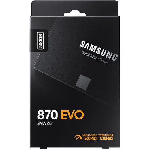 Samsung 870 EVO 500GB 2.5" SATA III 6 Gb/s (MZ-77E500B/KR)