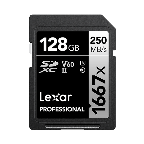 Lexar Professional 1667x SDXC™ UHS-II Card SILVER Series