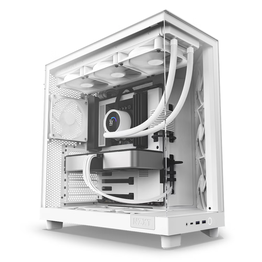 NZXT H6 Flow Compact Dual-Chamber Mid-Tower Airflow Case