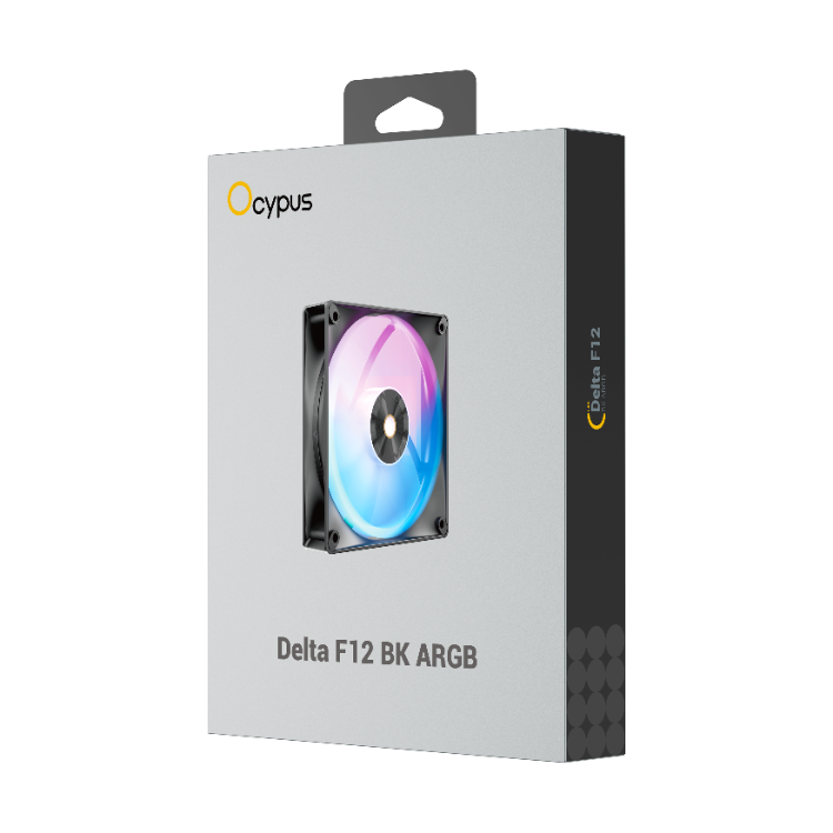 Ocypus Delta F12 ARGB High-performance ARGB, 120mm  Fan