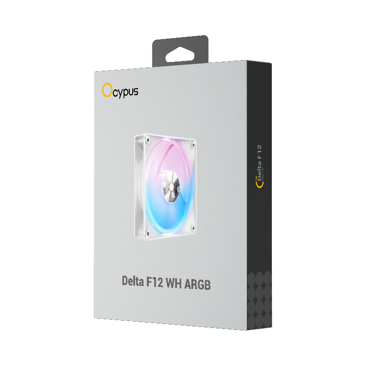 Ocypus Delta F12 ARGB High-performance ARGB, 120mm  Fan