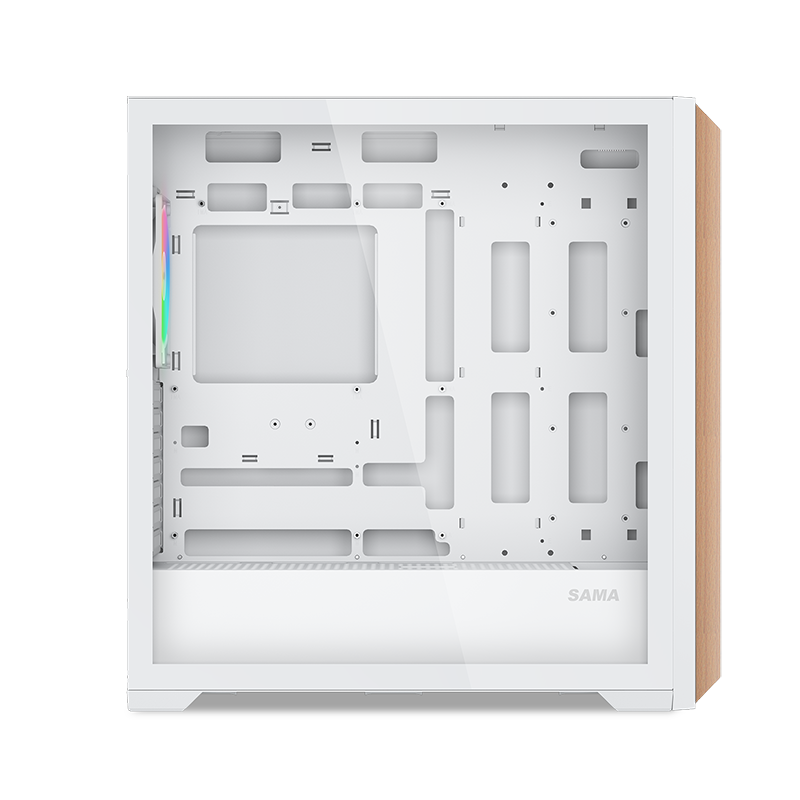 SAMA Z60 Walnut Wood ATX Mid-Tower Case