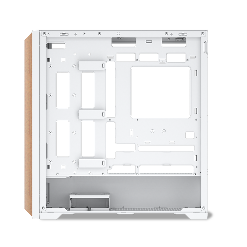 SAMA Z60 Walnut Wood ATX Mid-Tower Case