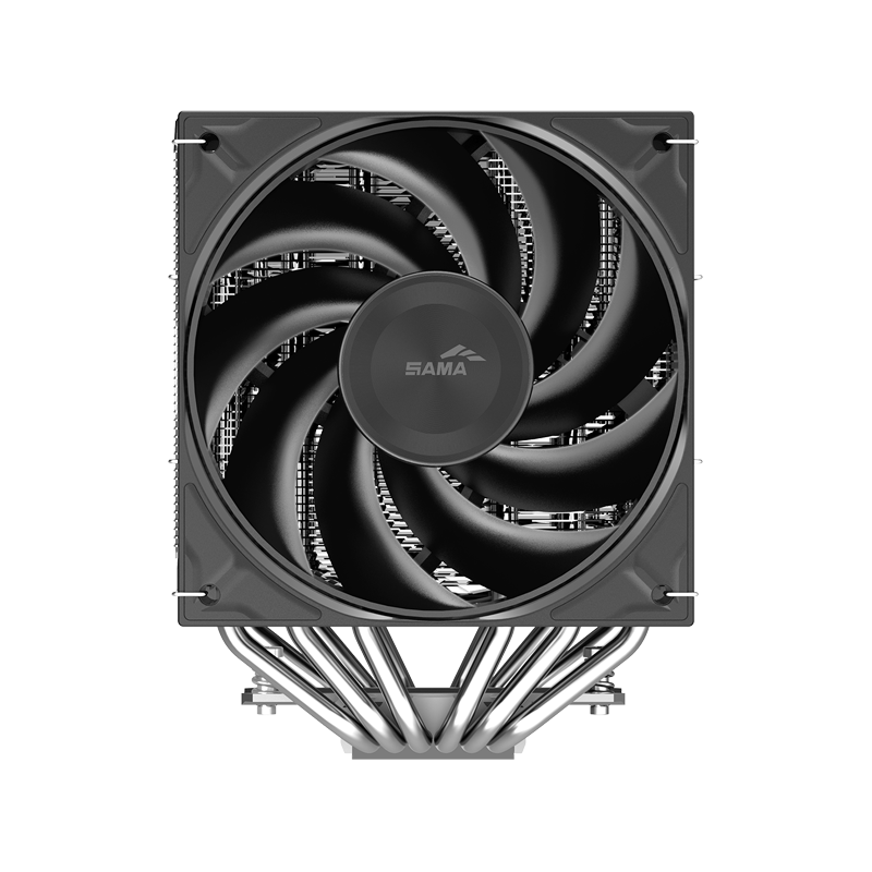 SAMA A60E Silver Dual Tower CPU Cooler
